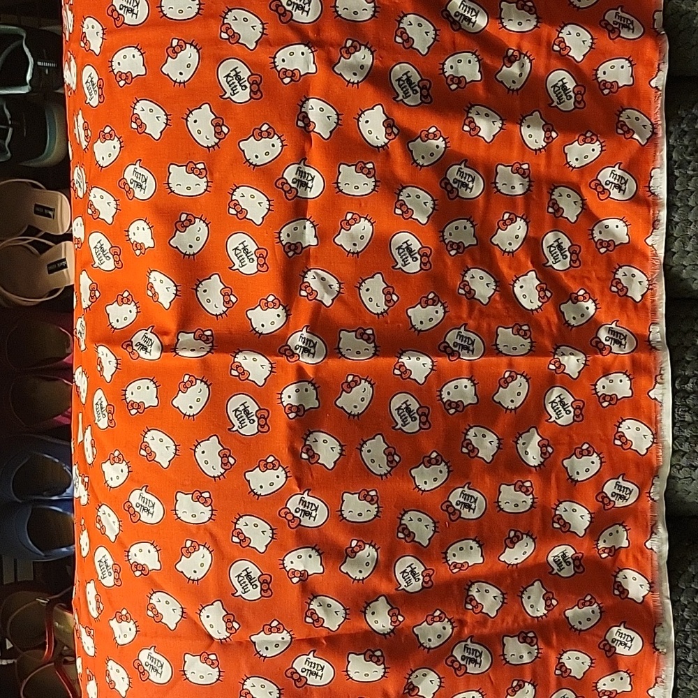 Hello kitty fabric